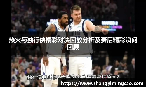 热火与独行侠精彩对决回放分析及赛后精彩瞬间回顾
